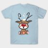 Funny snowy Rudolf Christmas shirt