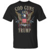 God Guns And Trump 2nd Amendment Flag AR15 American Flag Shirt