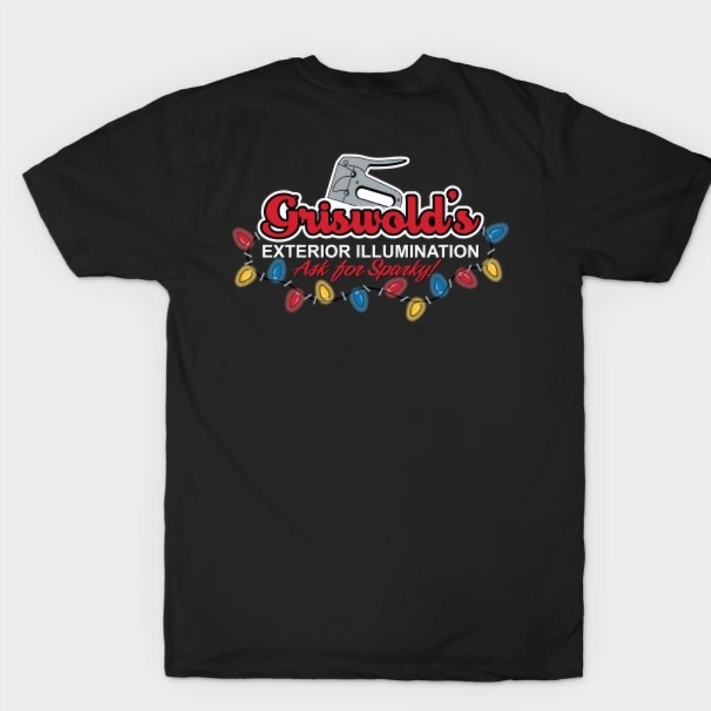 Griswold's Exterior Illumination Back print T-Shirt Griswold's Exterior Illumination Back print T-Shirt