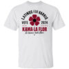 Latinos For Kama La Flor 2024 Election Latinas con Kamala Harris Vote T-Shirt