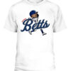 MOOKIE BETTS CARICATURE SHIRT Los Angeles Dodgers