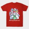 Meowy Christmas shirt