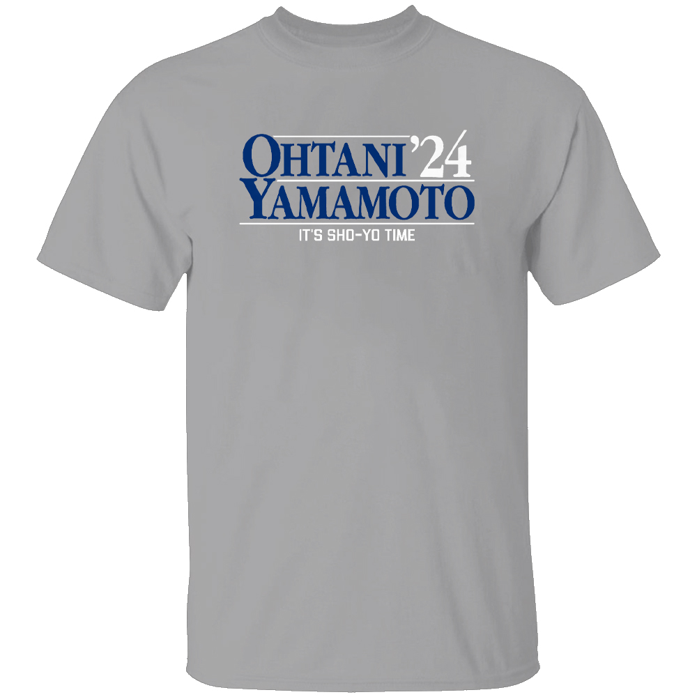 OHTANI-YAMAMOTO '24 - IT'S SHO-YO TIME SHIRT OHTANI-YAMAMOTO '24 - IT'S SHO-YO TIME SHIRT