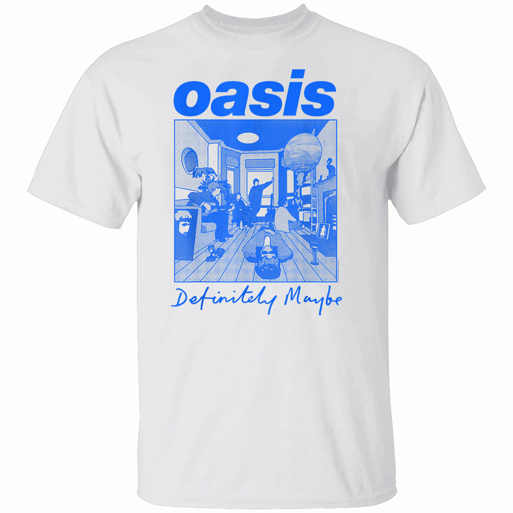 Oasis – Definitely Maybe Illustration T-Shirt Oasis – Definitely Maybe Illustration T-Shirt