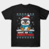 Penguin ice Christmas ugly sweater shirt