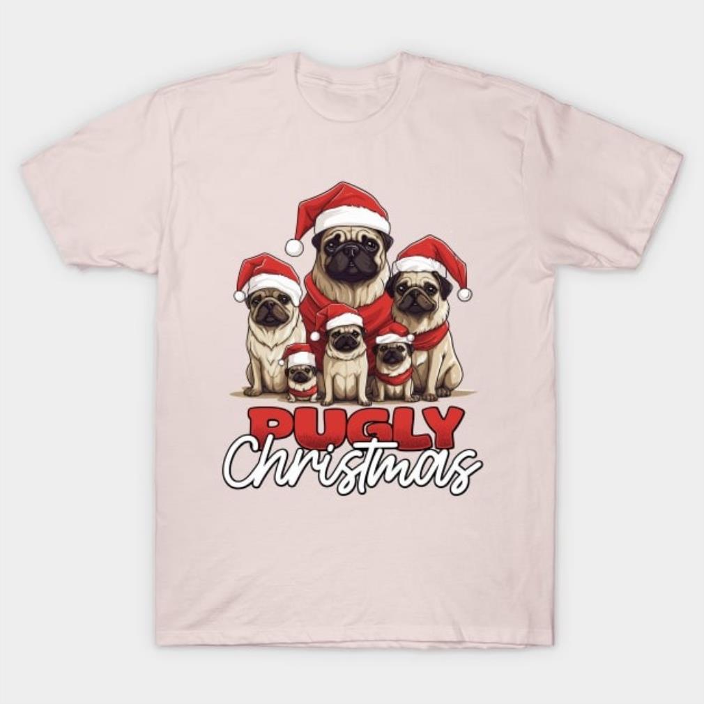 Pulldog family pugly Christmas shirt Pulldog family pugly Christmas shirt