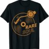 Rare Soul Music DJ Shirt Idea Turntable Vintage Old School T-Shirt