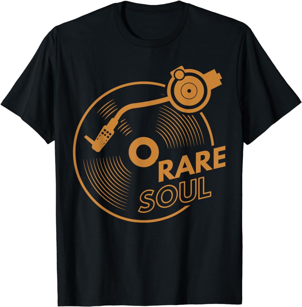 Rare Soul Music DJ Shirt Idea Turntable Vintage Old School T-Shirt Rare Soul Music DJ Shirt Idea Turntable Vintage Old School T-Shirt