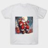 Retro cheerful Santa Christmas shirt