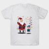 Santa Claus and kids Christmas shirt