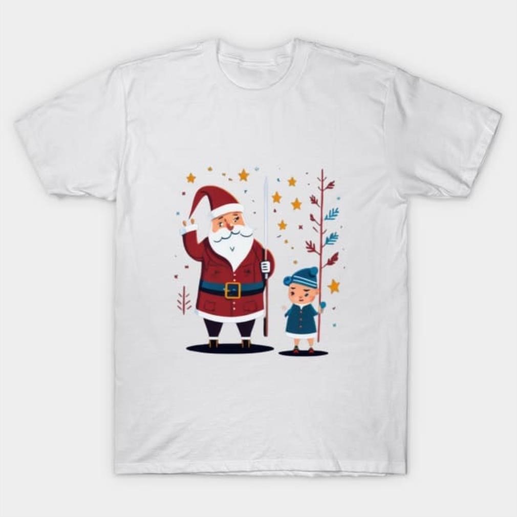 Santa Claus and kids Christmas shirt Santa Claus and kids Christmas shirt