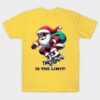 Santa Claus the sky is the limit Christmas shirt