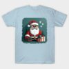 Santa Claus with gifts Christmas shirt