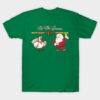 Santa vs Turkey fight Christmas shirt
