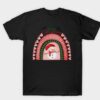 Snowman Christmas Rainbow T-Shirt