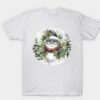 Snowman in glasses shirt