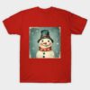 Snowman retro shirt