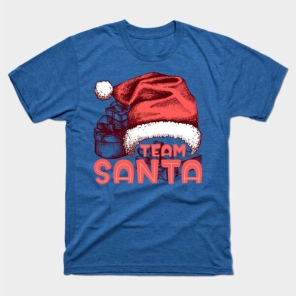 Team Santa Christmas family matching shirt