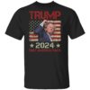 Trump Fist Pump Shot At Trump 2024 Trump Survives Rally Shirt