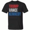 Trump Vance Kennedy Presidential Campaign Flag USA 2024 T-Shirt