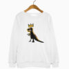 Crown Dinosaur Basquiat Sweatshirt