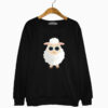 Cute White Black Sheep Sweatshirt