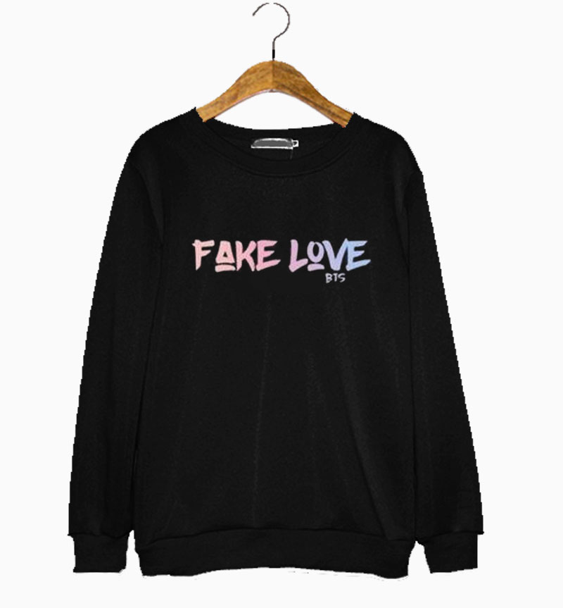 Merch BTS Fake Love Sweatshirt Merch BTS Fake Love Sweatshirt