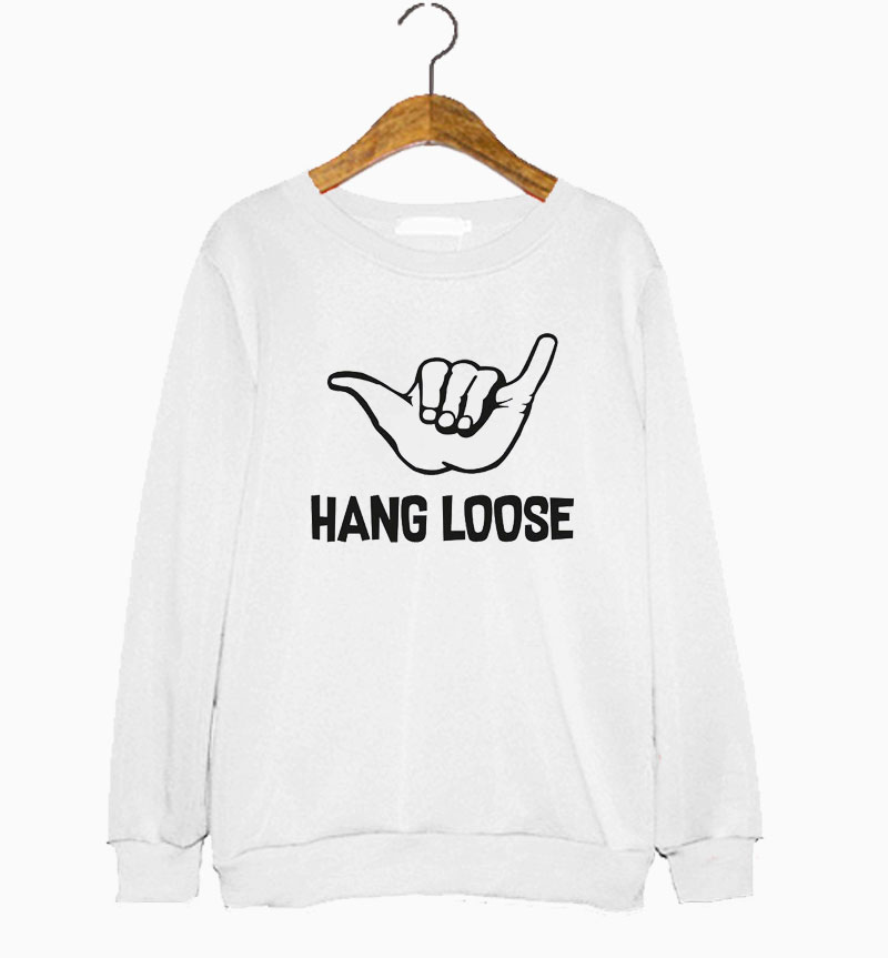 Merch Vintage Hang Loose Sweatshirt Merch Vintage Hang Loose Sweatshirt