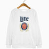 Merch Vintage Miller Lite Sweatshirt