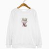 Merch White Pink Pocky Sweatshirt