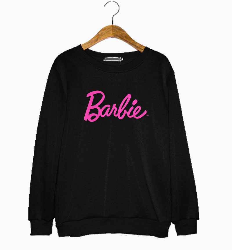 Merch Word Barbie Sweatshirt Merch Word Barbie Sweatshirt