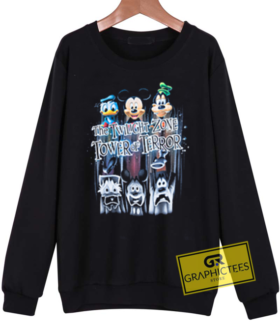 The Twilight Zone Tower Of Terror sweatshirt The Twilight Zone Tower Of Terror sweatshirt