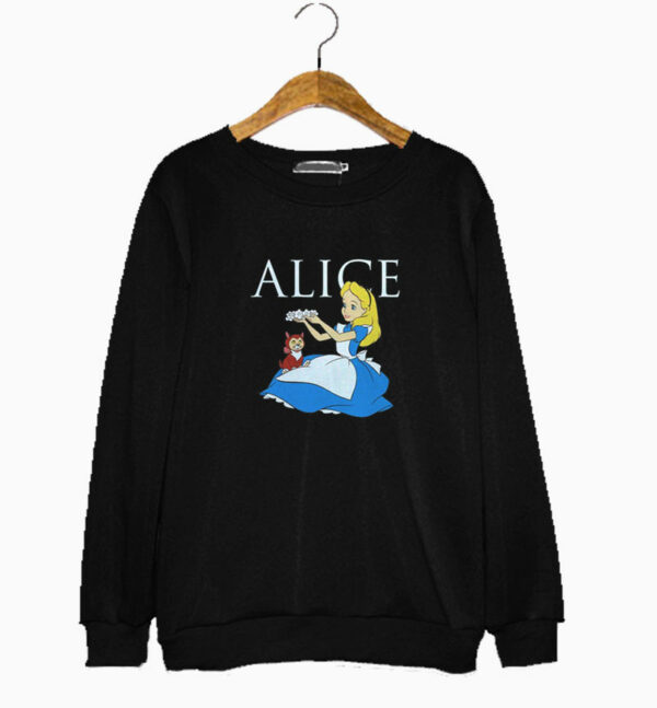 Vintage Alice in Wonderland Sweatshirt