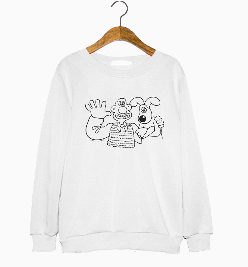 Vintage Wallace and Gromit Sweatshirt Vintage Wallace and Gromit Sweatshirt