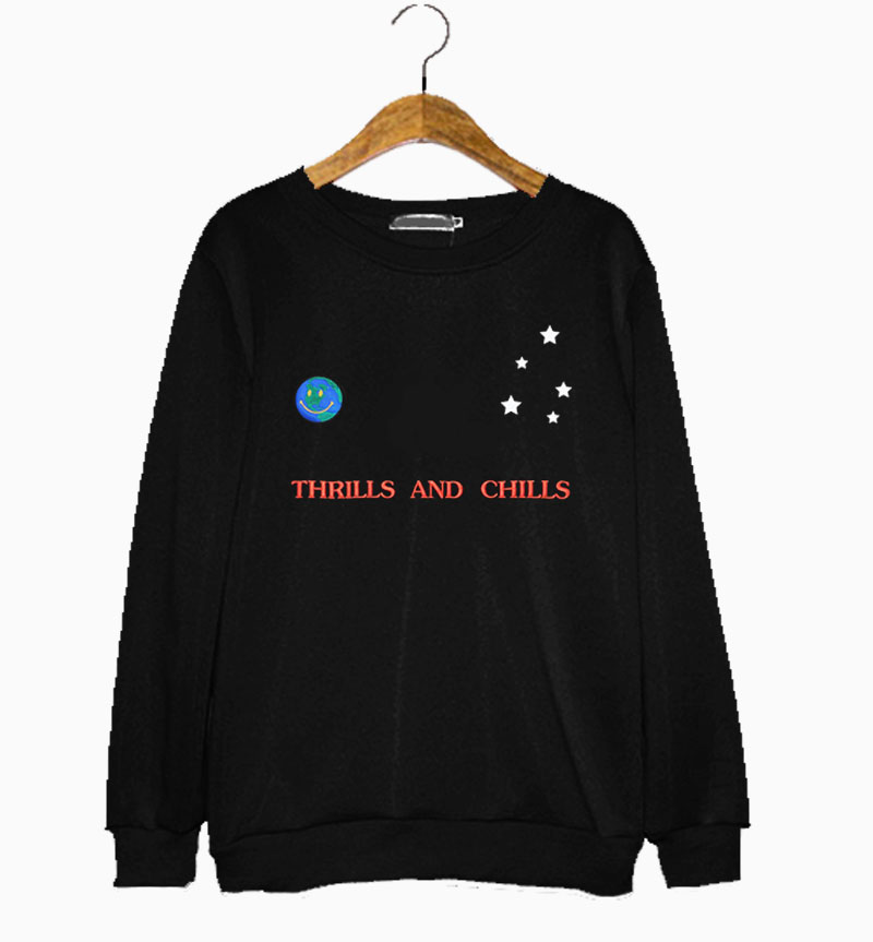 World Star Thrills and Chills Sweatshirt World Star Thrills and Chills Sweatshirt