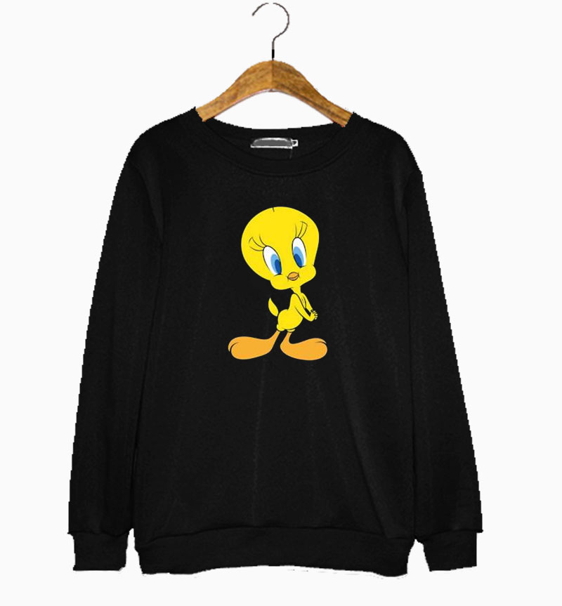 Yellow Tweety Bird Sweatshirt Yellow Tweety Bird Sweatshirt