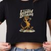 Flat Out Like a Lizard Drinking Crop Tee