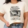 Missing Unicorn Crop Tee