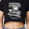 Retro Commodore 64 Crop Tee
