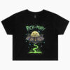 Rick and Morty Ship Crop Tee