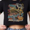 Send Newts Crop Tee