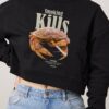 Smoking Kills Crop Tee