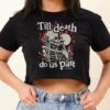 Till Death Do Us Part Crop Tee