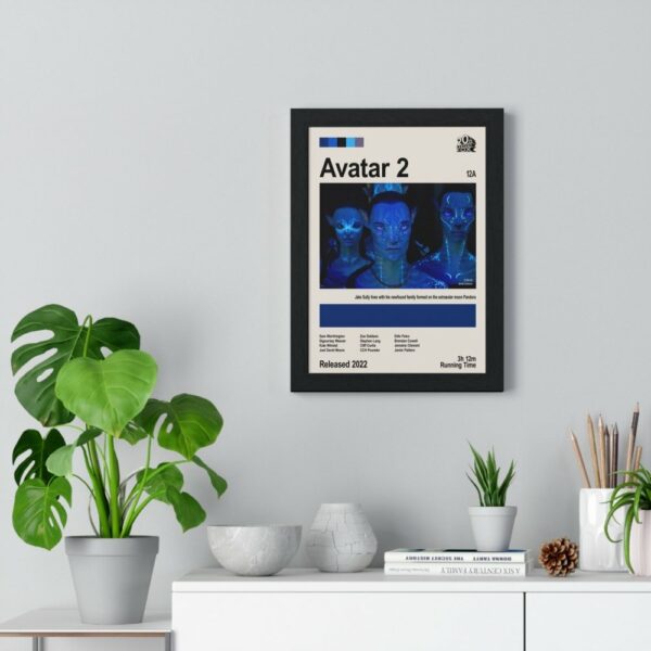 Avatar 2 Minimalist Poster – Stunning Sci-Fi Art Print