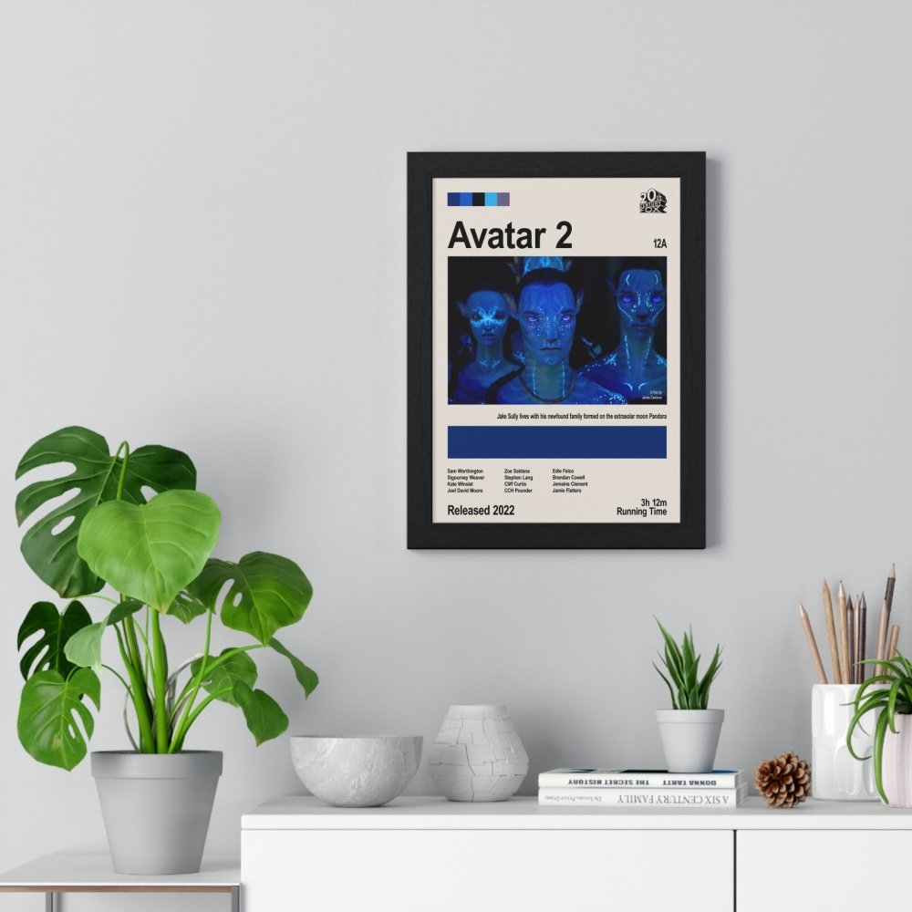 Avatar 2 Minimalist Poster – Stunning Sci-Fi Art Print Avatar 2 Minimalist Poster – Stunning Sci-Fi Art Print