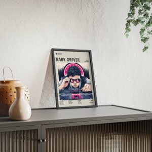 Baby Driver Minimalist Movie Poster Iconic Heist Film Art Print 3