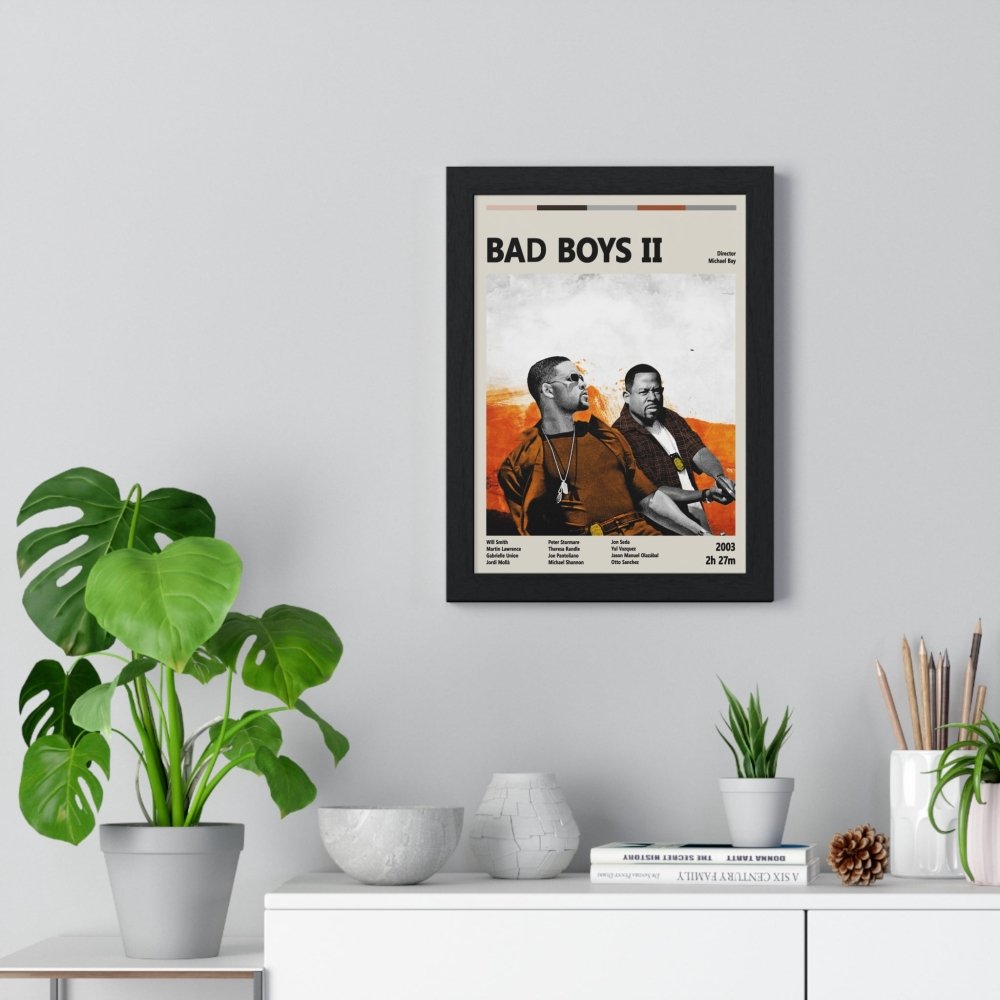 Bad Boys II Poster – High-Octane Action Comedy Art Print Bad Boys II Poster – High-Octane Action Comedy Art Print