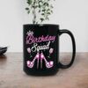 Birthday Squad Crown Elegant Mug