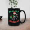 Braaapy Christmas Motocross Dirt Biker Mug