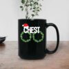 Chest Christmas Ball Gloves Mug
